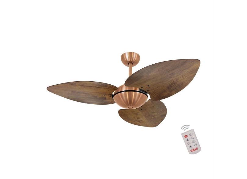 Ventilador De Teto Office 3 Pás Rádica 220V C/ Controle