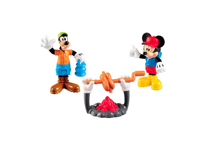 Boneco Mickey ClubHouse Acampamento - Mattel