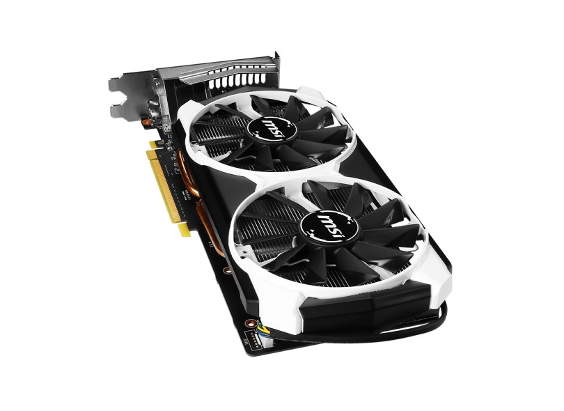 Placa de Video NVIDIA GeForce TX 960 2 GB DDR5 128 Bits MSI GTX 960 2GD5T OC