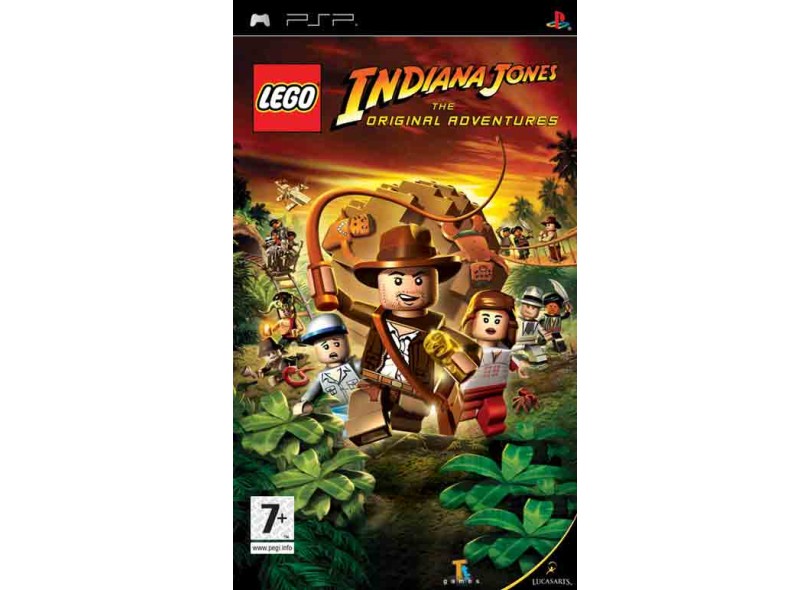 Jogo Lego Indiana Jones The Original Adventures LucasArts PSP