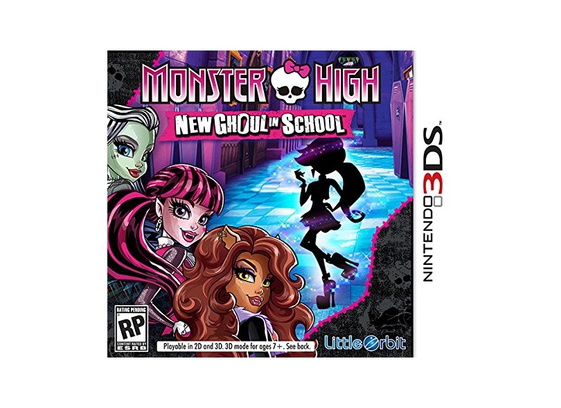Jogo Monster High New Ghoul in School Little Orbit Nintendo 3DS