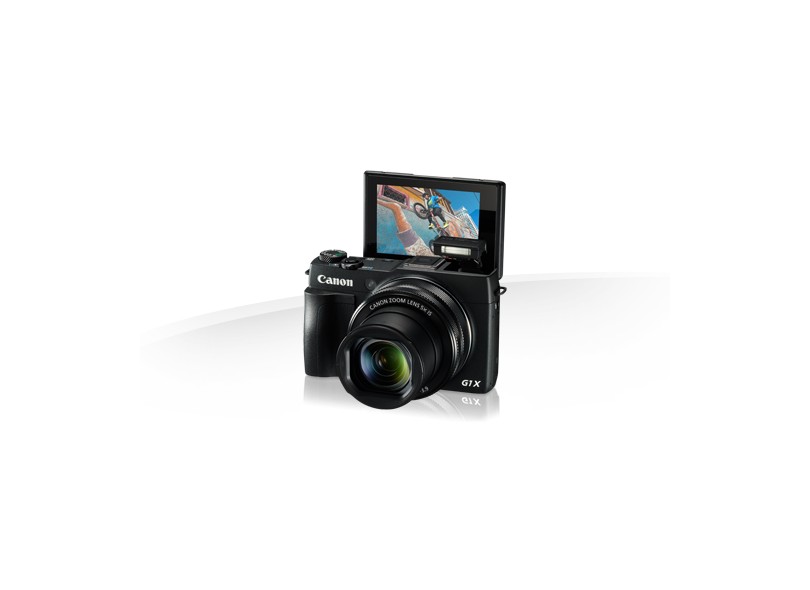Câmera Digital Canon PowerShot 12.8 MP Full HD G1X Mark II