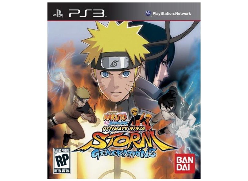 Jogo Naruto Shippuden Ultimate Ninja Storm Generations Bandai Namco PlayStation 3