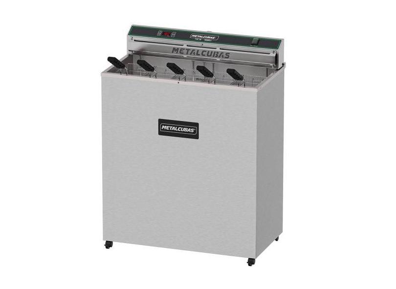 Fritadeira Elétrica Pedestal Zona Fria de Óleo FOE-30 10000 Watts Meta
