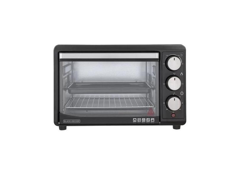 Forno Elétrico Black Decker 21 Litros Preto Ft21p FT21P