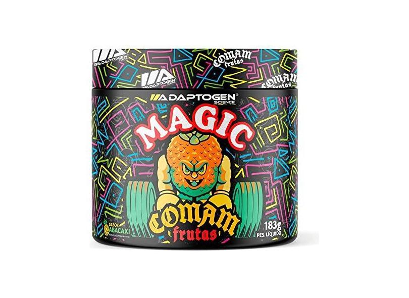 Pré Treino Magic Comam Frutas 183g - Adaptogen Abacaxi