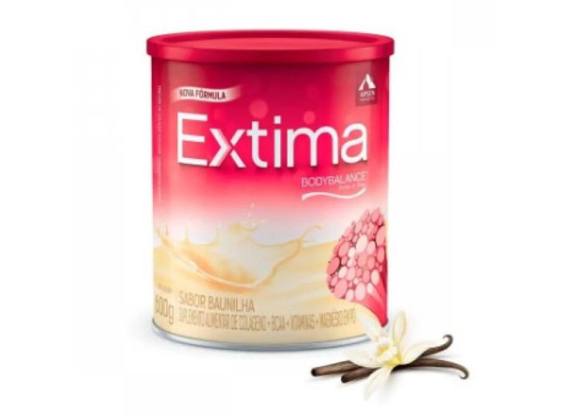 Extima Lata 600Gr Sabor Baunilha + Bcaa + Body Balance + 17Gr De Proteína + Vitamina C, D, E + Magnésio - Zero Açúcar