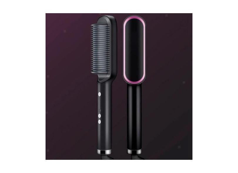 Escova 3 Em 1 Secadora Elétrica Profissional Turbo Cabelo - Correia