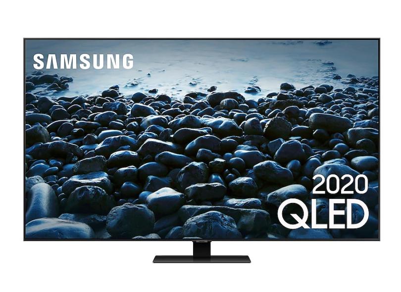 Smart TV TV QLED 55 " Samsung Q80T 4K QN55Q80TAGXZD 4 HDMI