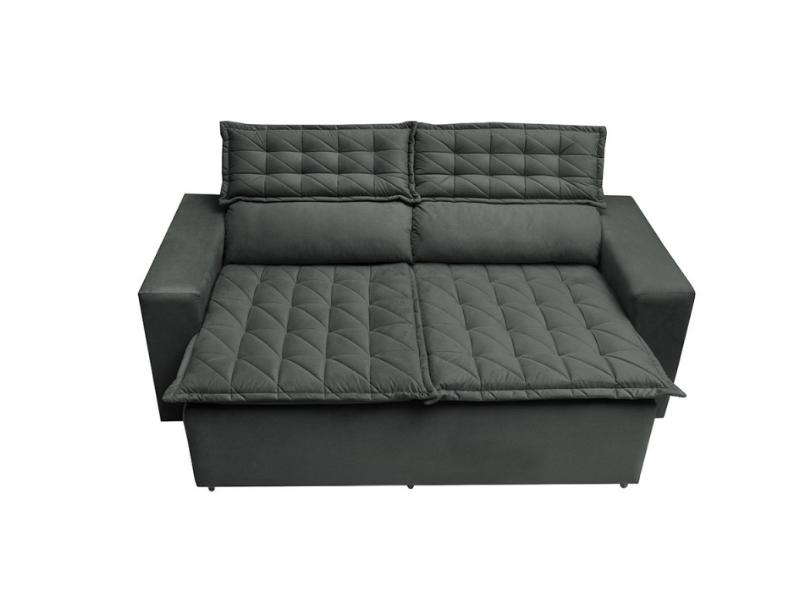 Conjunto 2 e 3 lugares Reclinável Retrátil Slim Cama InBox