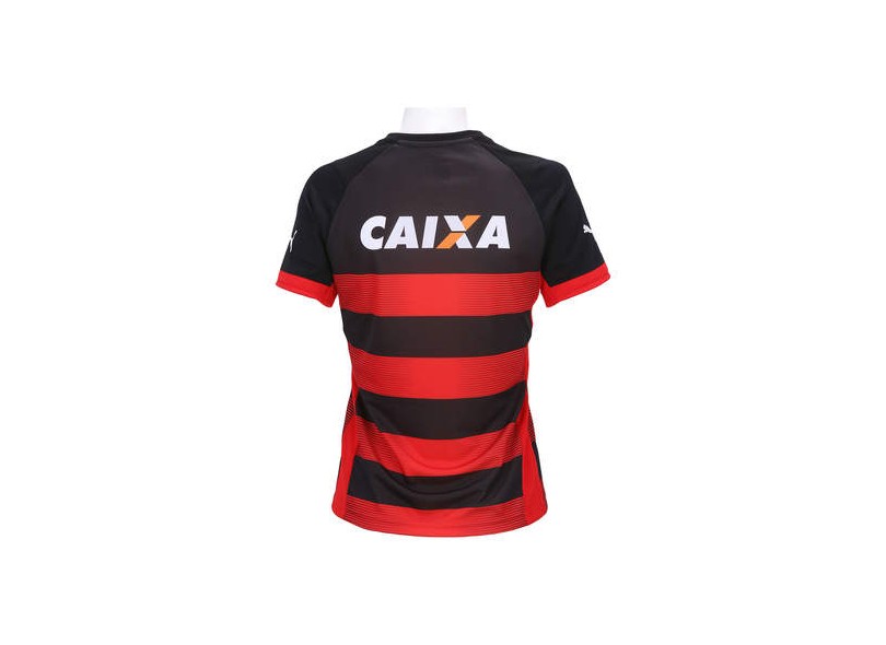 Camisa Jogo Feminina Vitória I 2014 sem número Puma