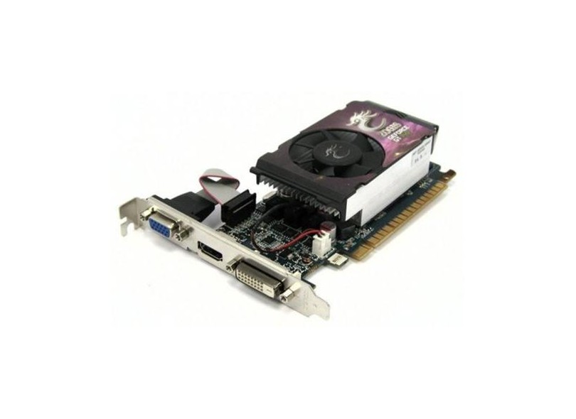 Placa de Video NVIDIA GeForce GT 740 2 GB DDR3 128 Bits Zogis ZOGT740-2GD3LP