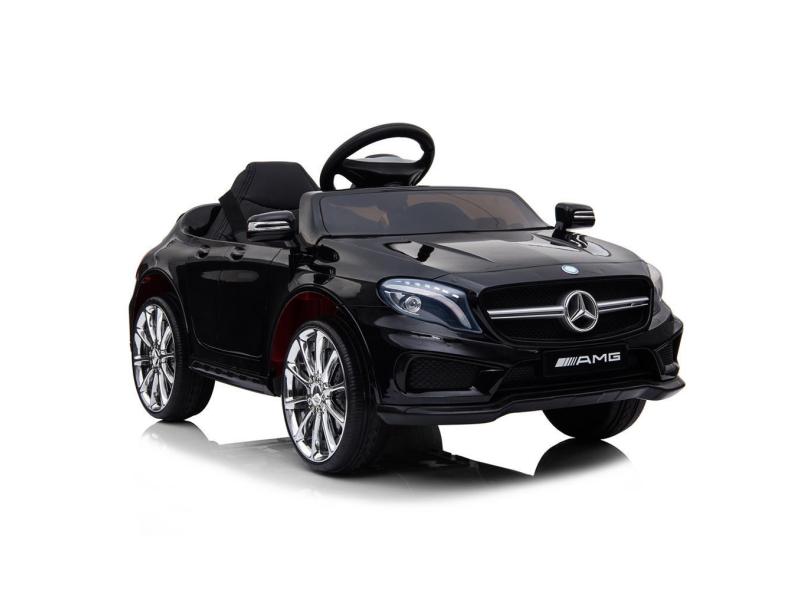 Carrinho Elétrico Infantil Mini Mercedes Luxo 12v Preto - Bang Toys