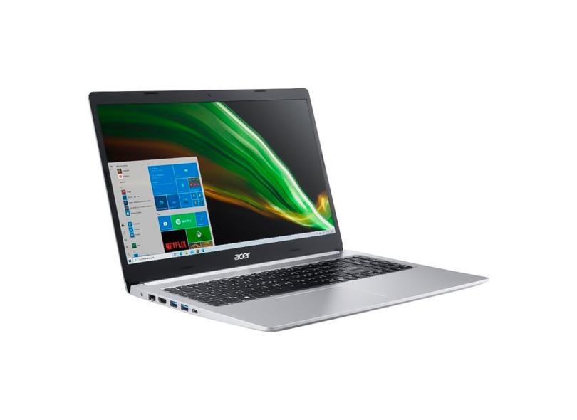 Notebook Acer Aspire 5 Intel Core i5 1035G1 10ª Geração 8 GB de RAM 512.0 GB 15.6 " Full GeForce MX350 Windows 10 A515-55G-53QD