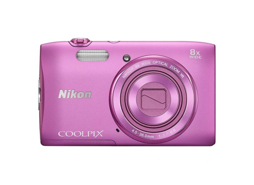 Câmera Digital Nikon Coolpix 20,1 MP HD S3600