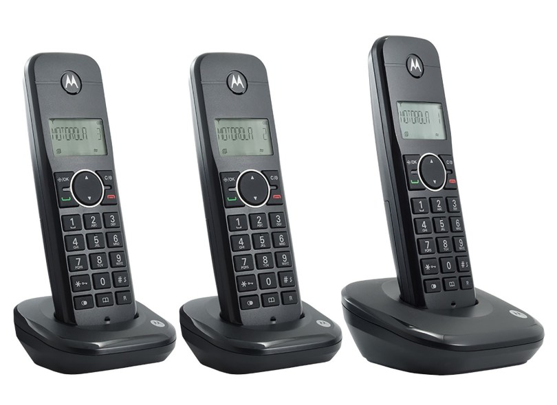 Telefone sem Fio Motorola com 2 Ramais MOTO500ID3 com o Melhor Preço é no  Zoom