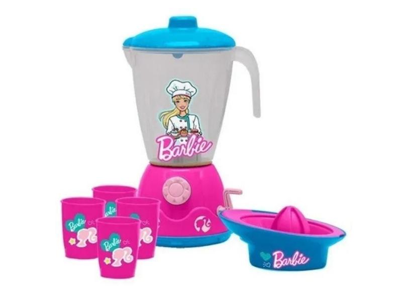 Kit Cozinha Rosa Para Barbie