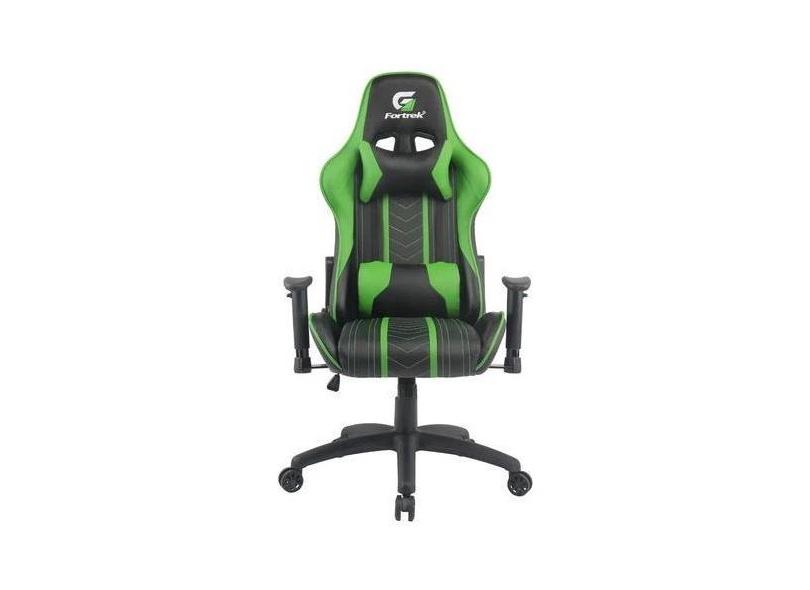 Cadeira Gamer Black Hawk Fortrek Ergonómica Cor Verde