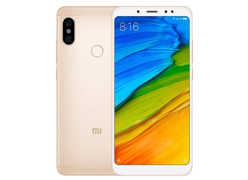 Smartphone Xiaomi Redmi Note 5 Dual 32GB 12 MP 2 Chips Android 8.0 (Oreo) 3G 4G Wi-Fi