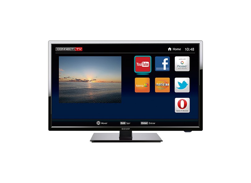 TV LED 24 " Smart TV Semp Toshiba Full LE2446i
