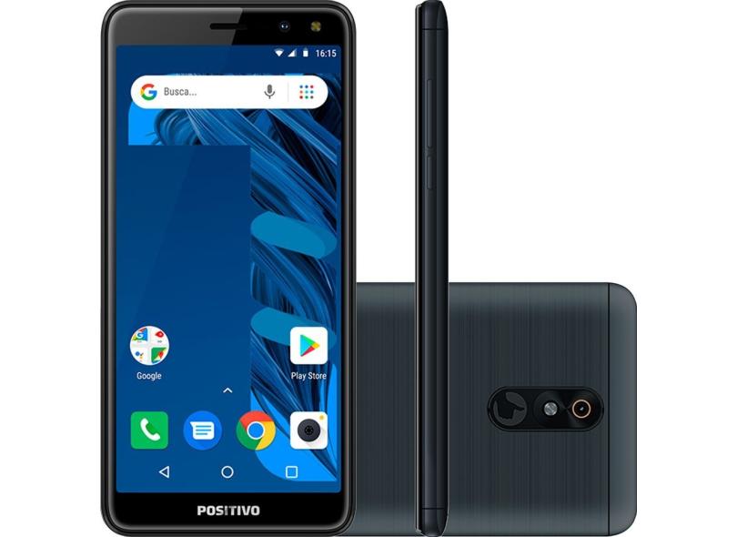 Smartphone Positivo Twist 3 Pro S533 32GB 8.0 MP 2 Chips Android 8.0 (Oreo)