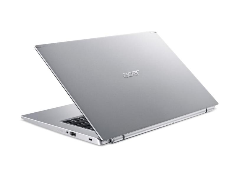 Notebook Acer Aspire 5 Intel Core i3 1005G1 10ª Geração 8GB de RAM SSD 256 GB 14" Windows 10 A514-53-39KH