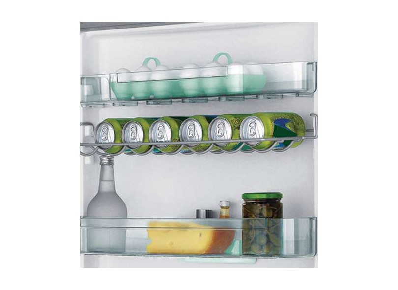 Geladeira Consul Bem Estar Frost Free Duplex 402 Litros Inox CRM45AR