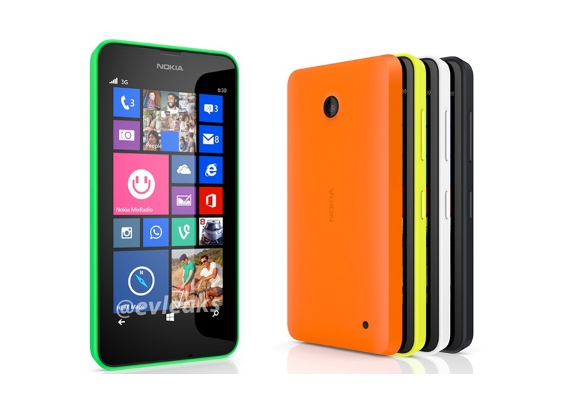 Smartphone Nokia Lumia 630 8 GB Windows Phone 8 Wi-Fi 3G