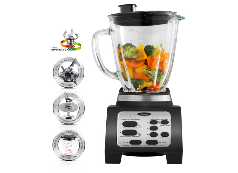 Liquidificador Oster 1,5 Litros 6 Velocidades 600 W BRLY07-017