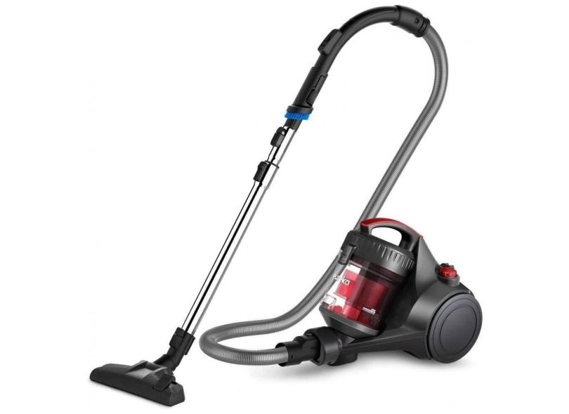 Aspirador de Pó Multifuncional com Fio e Acessórios, 110V 960W, EUREKA, Vermelho