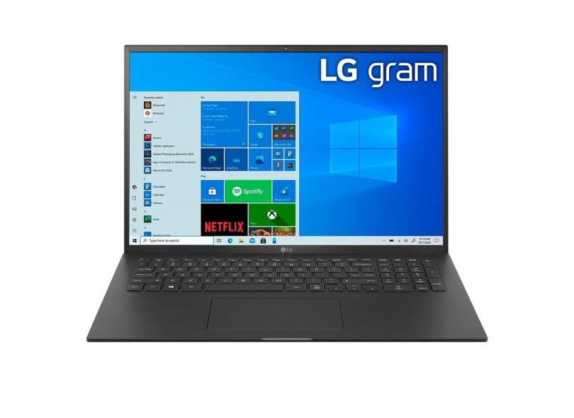 Notebook LG Gram Intel Core i7 1165G7 11ª Geração 16.0 GB de RAM 512.0 GB 17.0 " Windows 10 17Z90P-G.BH71P1