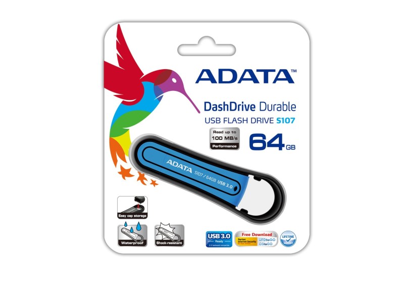Pen Drive Adata 64 GB USB 3.0 S107