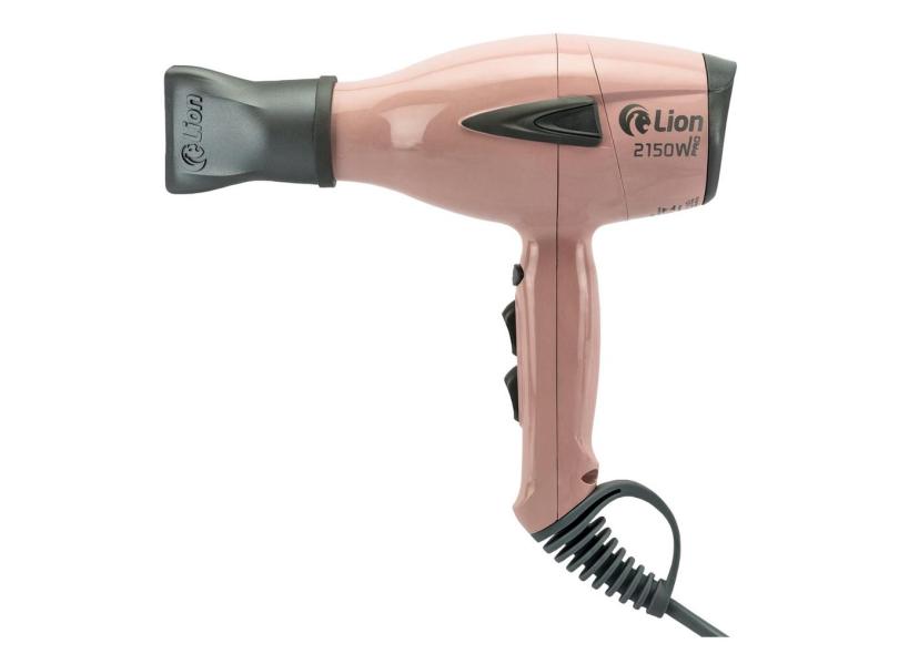 Secador de Cabelo Lion LS07 2150W ROSA 127V Profissional Potência 2150 Watts