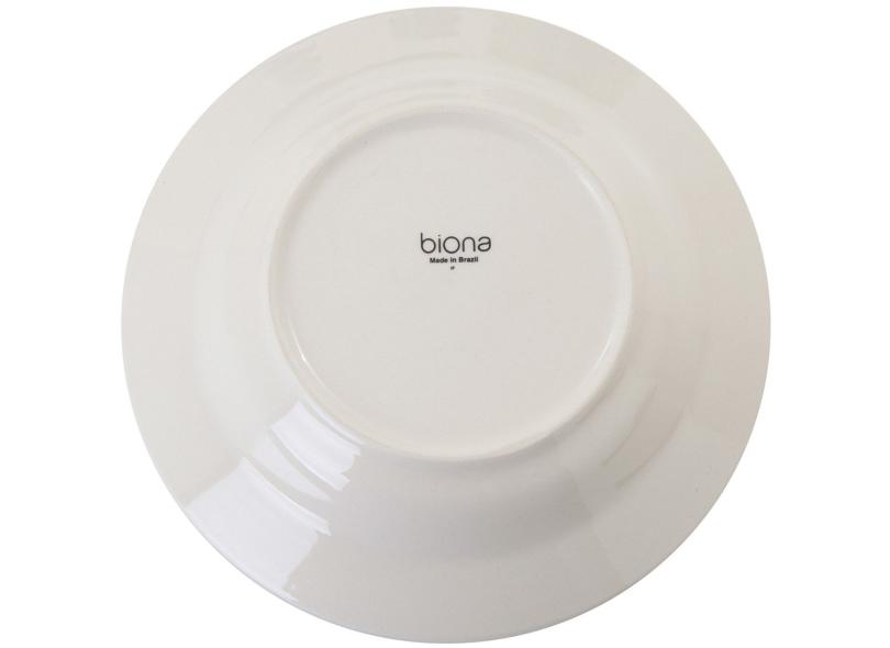 Aparelho de Jantar Redondo de Cerâmica 20 peças - Donna AE27514510 Biona