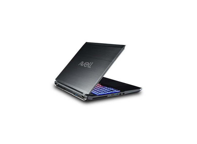 Notebook Avell Intel Core i7 7700HQ 16 GB de RAM 1024 GB Híbrido 8.0 GB 15.6 " GeForce GTX 1060 Titanium W1545 Iron V4