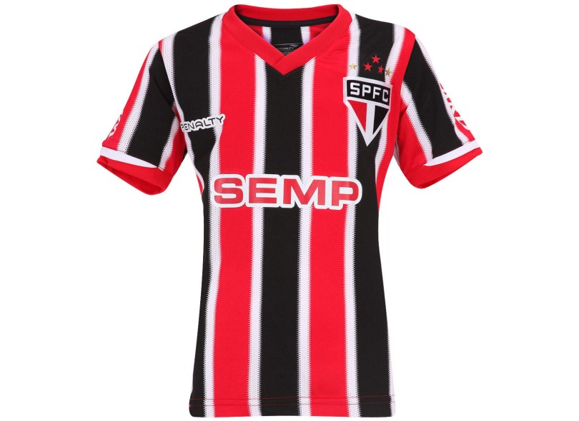 Camisa Jogo São Paulo II 2014 Feminina c/nº Penalty