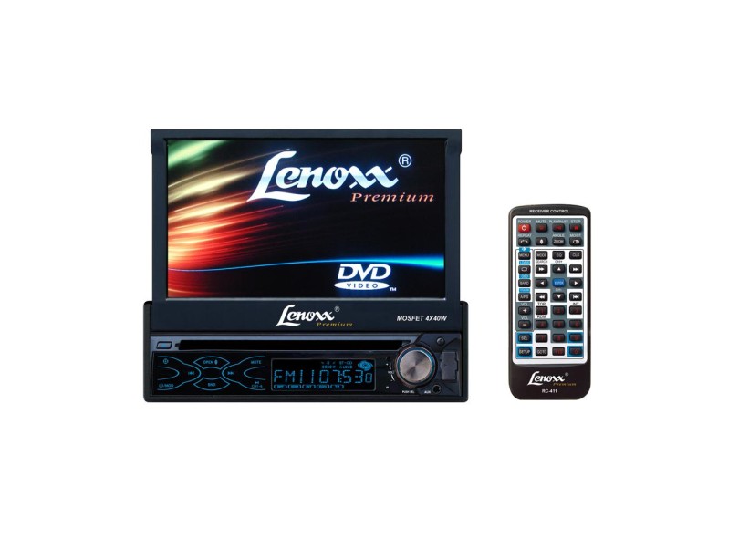 DVD Player Automotivo Lenoxx Sound Tela TouchScreen 7 " USB TV Digital AD1800