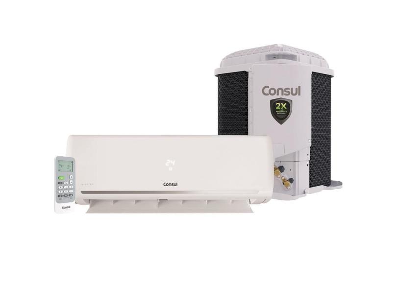 Ar-Condicionado Split Hi Wall Consul EconoMaxi Triple Inverter 12000 BTUs Controle Remoto Frio CBK12CB