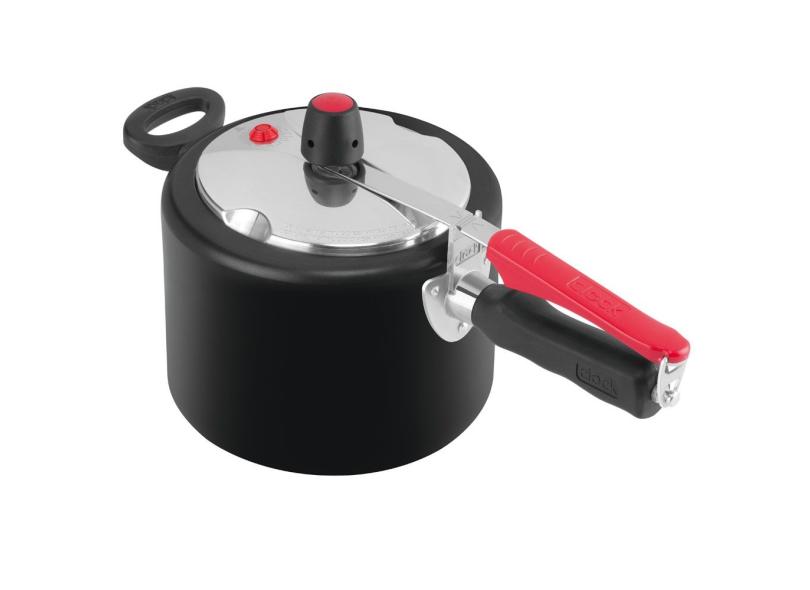Panela De Pressão Em Alumínio E Tampa Polida - 4,5l - Clock