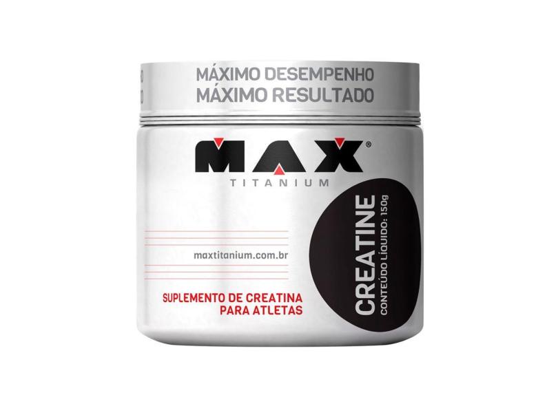 Creatine Max Titanium Suplemento Máximo Desempenho 150g Em Promoção é