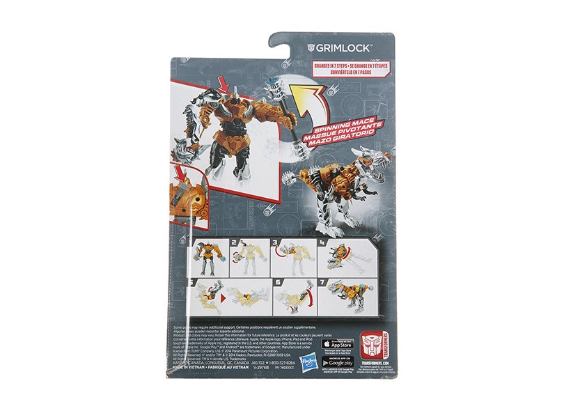Boneco Transformers Grimlock Power Battlers A6147/A7949 - Hasbro