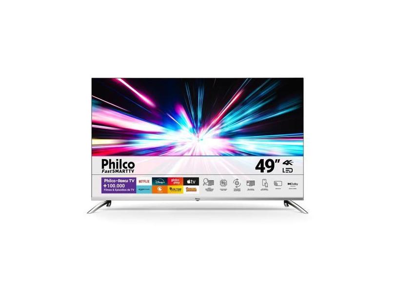 Smart TV LED 49" Philco 4K PTV49G7PR2CSB