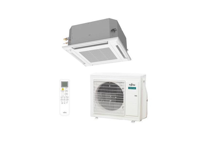 Ar Condicionado Split Inverter Cassete Fujitsu Airstage 18.000 Btus Qu