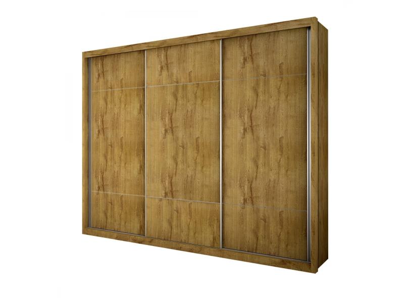 Guarda-Roupa Casal 3 Portas 3 Gavetas Elegance Novo Horizonte
