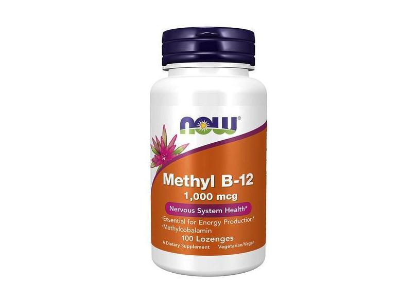 Vitamina Methyl B12 1000Mcg 100 Capsulas Now Foods Importada