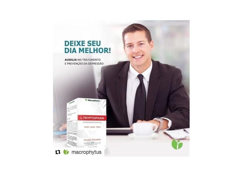 2x L-tryptophan 600mg 30 Capsulas (triptofano) Macrophytus em Promoção ...