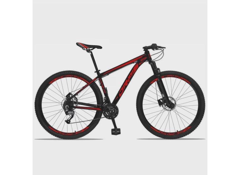 Bicicleta 27 Marchas Drais Aro 29 Câmbio shimano Freio Hidráulico Alumínio mtb 32r