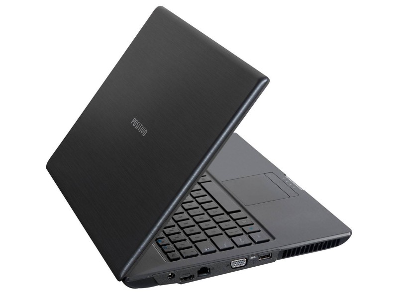 Notebook Positivo Unique AMD Dual Core C-60 4 GB de RAM HD 500 GB LED  14 " Linux S1520