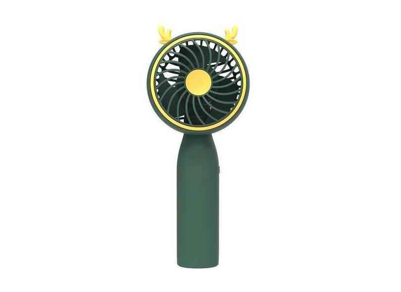 Mini Ventilador de Mesa Portátil Recarregável 3 Velocidades - INBOXMOB