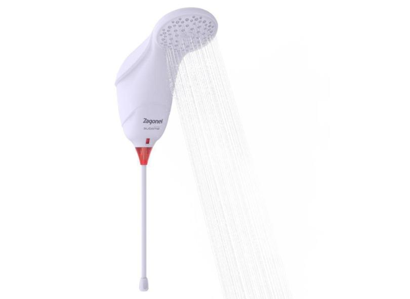 Chuveiro Zagonel Sublime Eletrônica 7500w Branco 220v